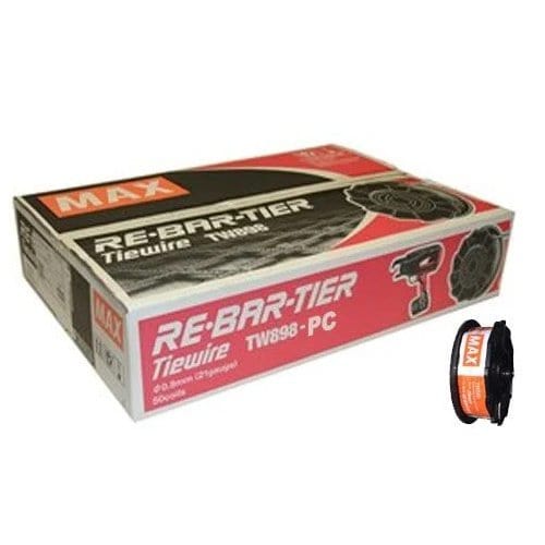 MAX TW898 Poly-Coated Tie Wire (50 Coils)
