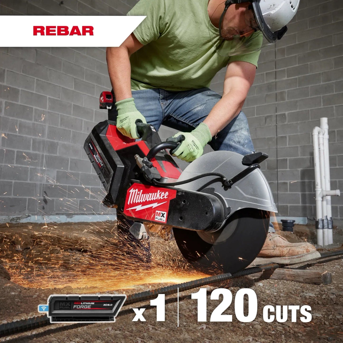 Milwaukee MX FUEL™ 14" Battery Power Cutter