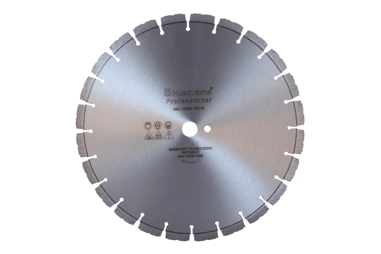 Husqvarna Professional F600C Series Cured Concrete Diamond Blade
