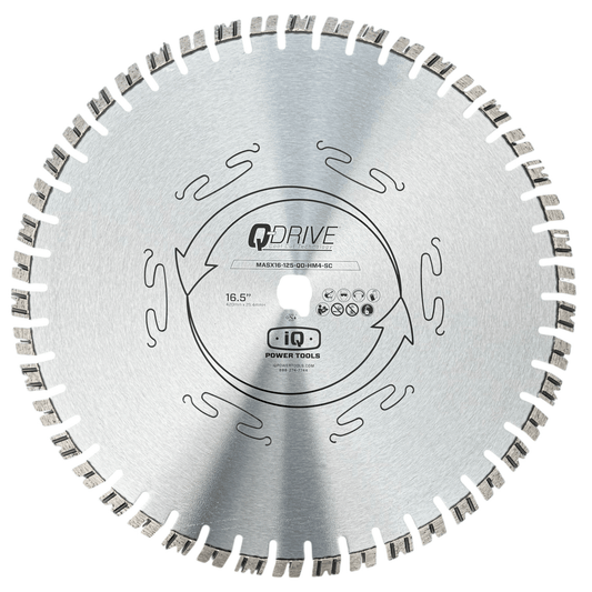 16.5" Q-Drive Segmented Super Hard Material Blade iQ Power Tools