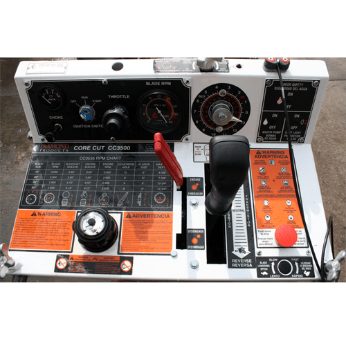 CC3500 Electric Self Propelled Core Cut Walk Behind Saw