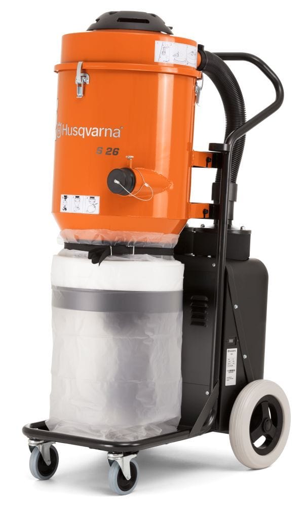 S26 Husqvarna 120V Hepa Dust Extractor Vacuum