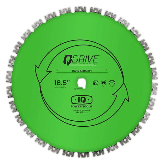 16.5" Q-Drive Segmented MX Super Hard Abrasive Blade iQ Power Tools