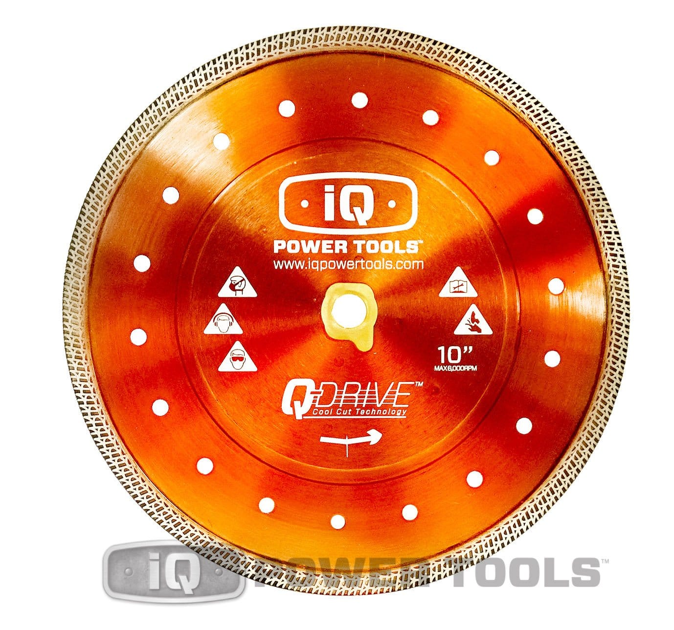 IQTS244 Q-Drive 10" Combination Tile Blade