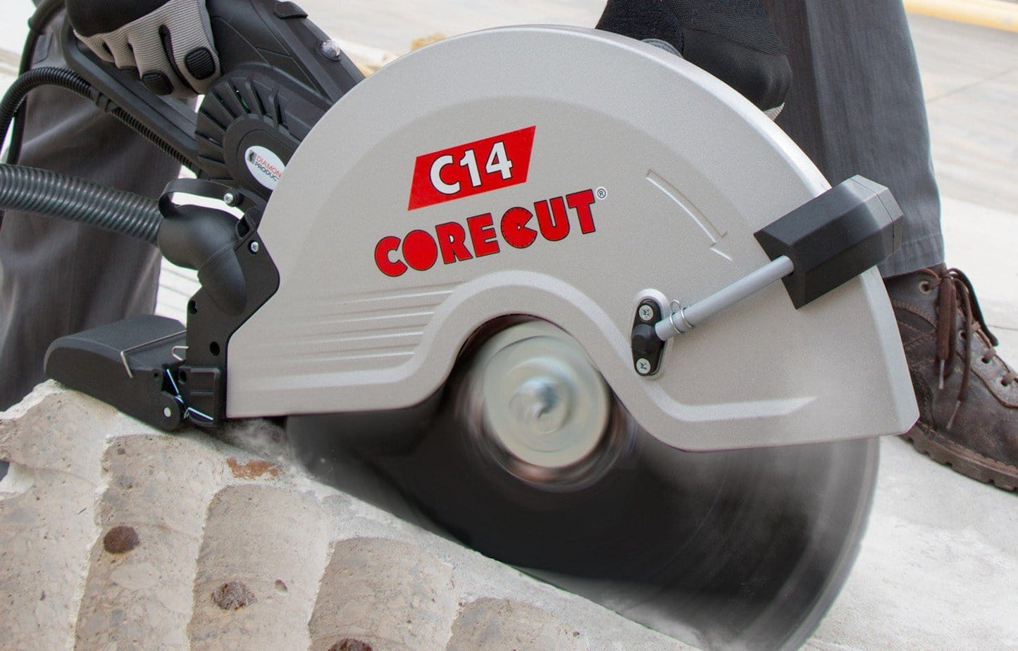 C14 Electric Hand Held Wet Concrete Saw