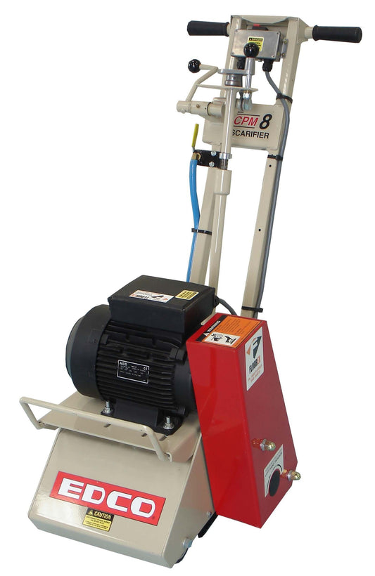 Edco CPM8 Electric Walk Behind Scarifier with A201 Startup Pack