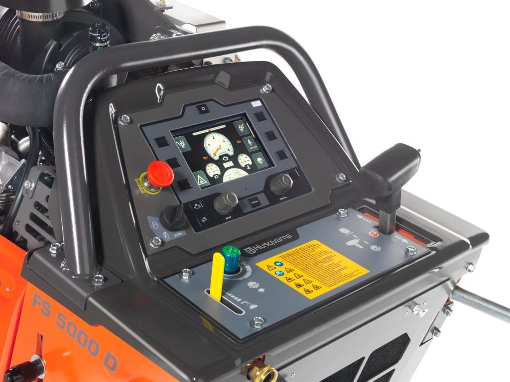 FS5000D Husqvarna Diesel Concrete Saw