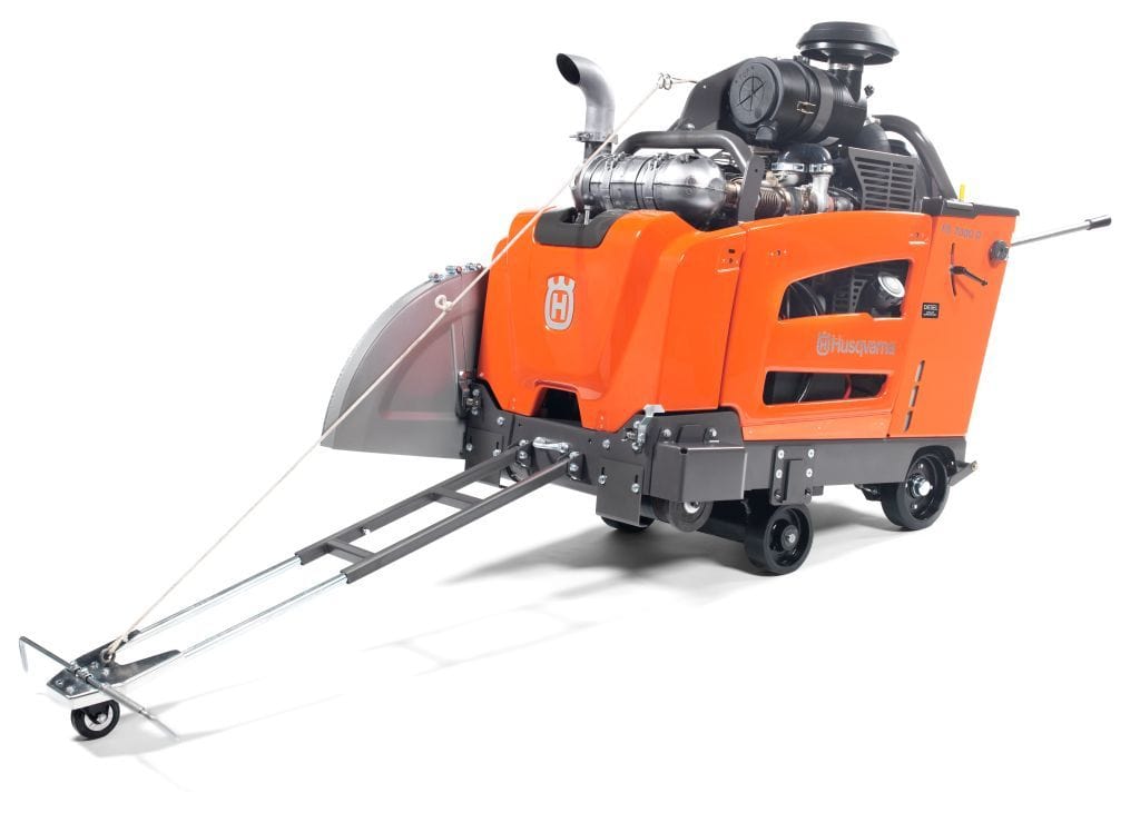 FS7000D Husqvarna 3-Speed Diesel Concrete Saw