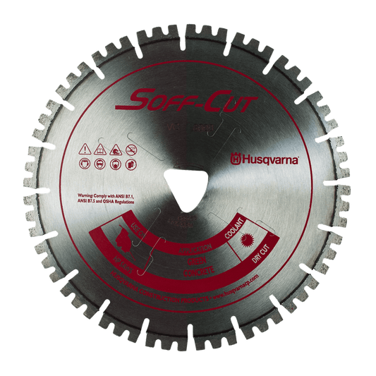 Soff Cut Vari-Cut Red Early Entry Husqvarna Diamond Blade