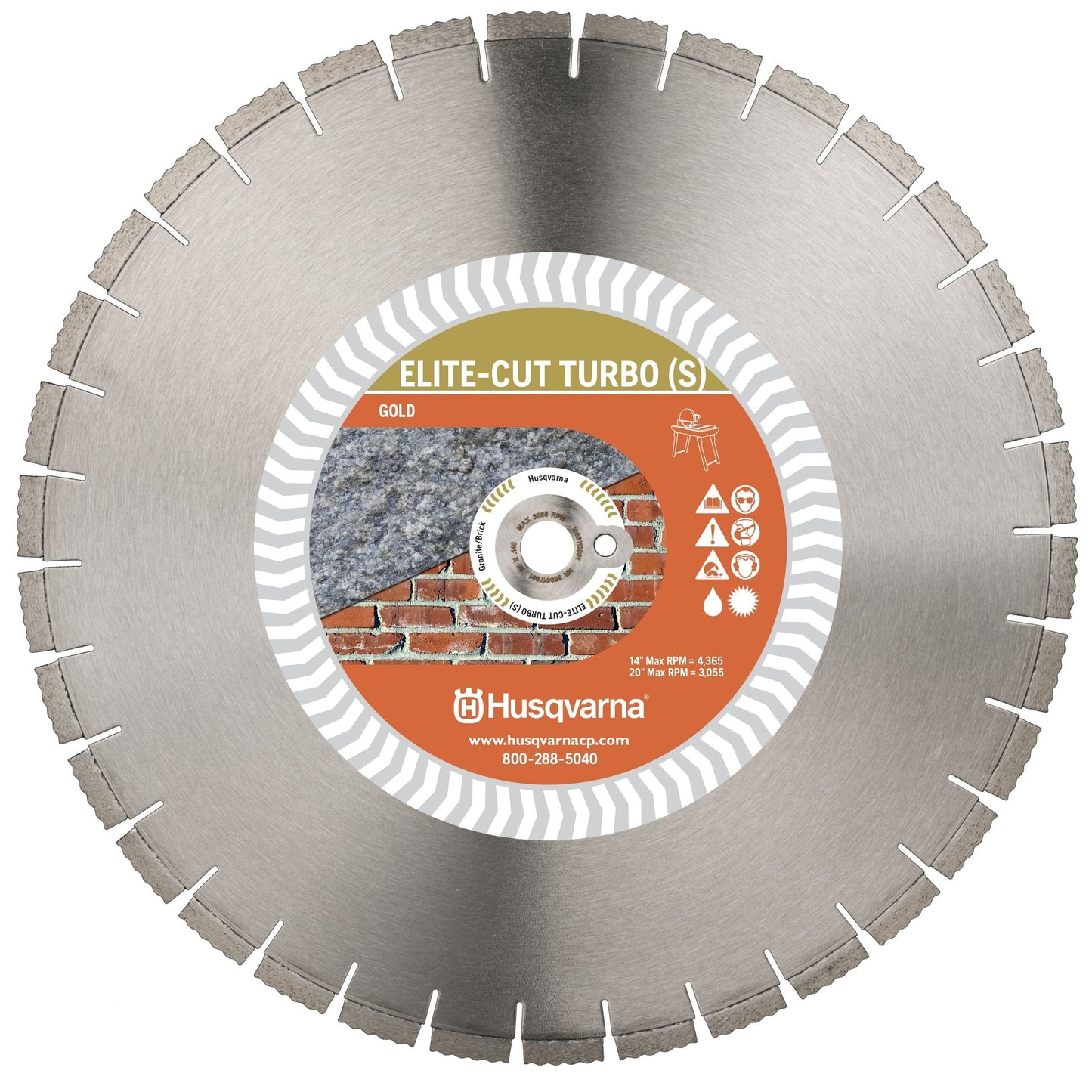 Elite-Cut Silent Core Masonry Series Husqvarna Diamond Blade