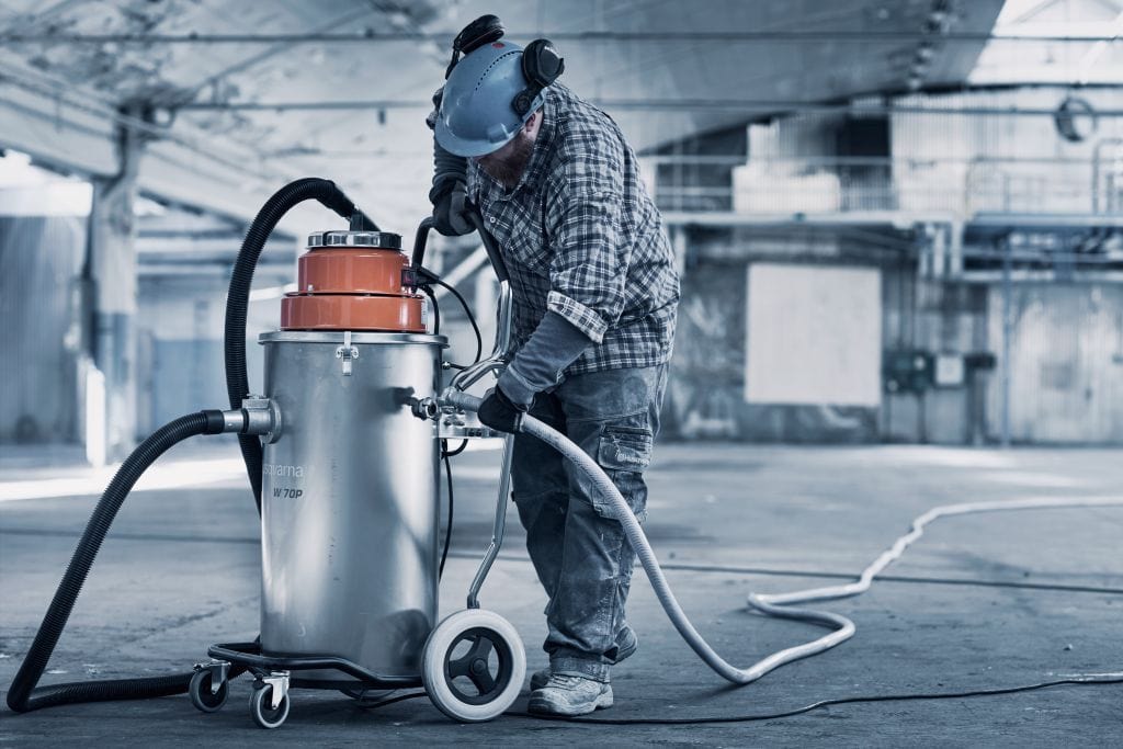 W70P Husqvarna Wet Slurry Vacuum