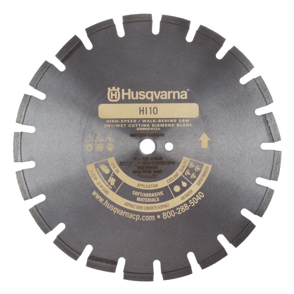 HI Series Husqvarna Elite-Cut Diamond Blade