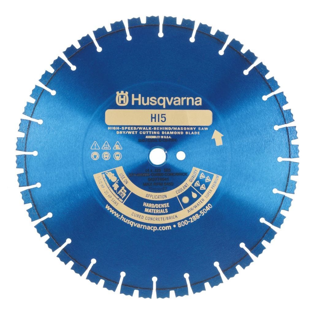 HI Series Husqvarna Elite-Cut Diamond Blade