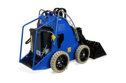 Sherpa 100 2Speed mini loader - rear angle view
