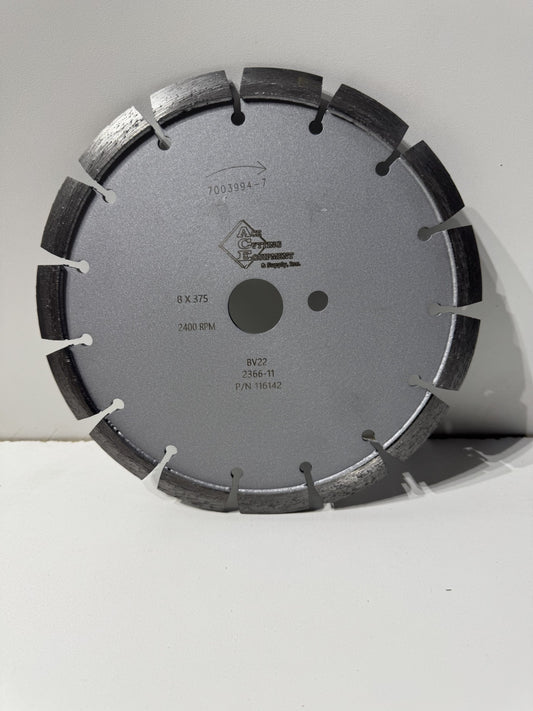 ACE BV 22 8" V-Bevel Diamond Blade