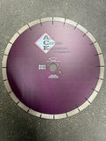 Purple 12" / 13.5" Early Entry Green Concrete Aligned Diamond Blade