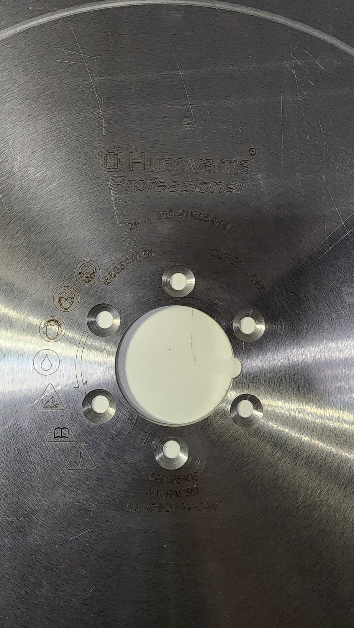 Husqvarna W1505 Wall Saw Diamond Blade