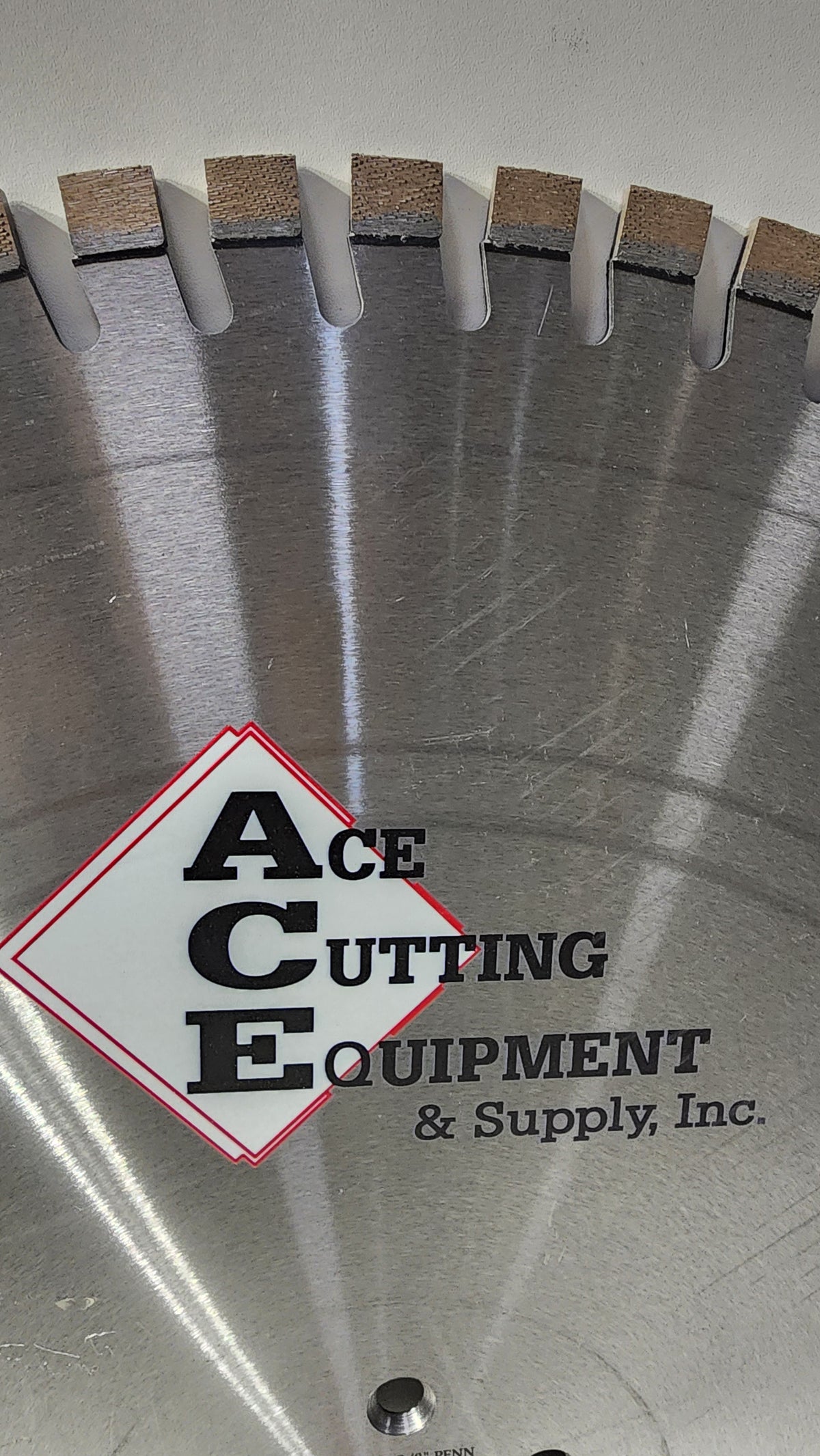 ACE WA10 Align Diamond Premium Wall Saw Blade - Pentruder Pattern, 1-3/8" Arbor