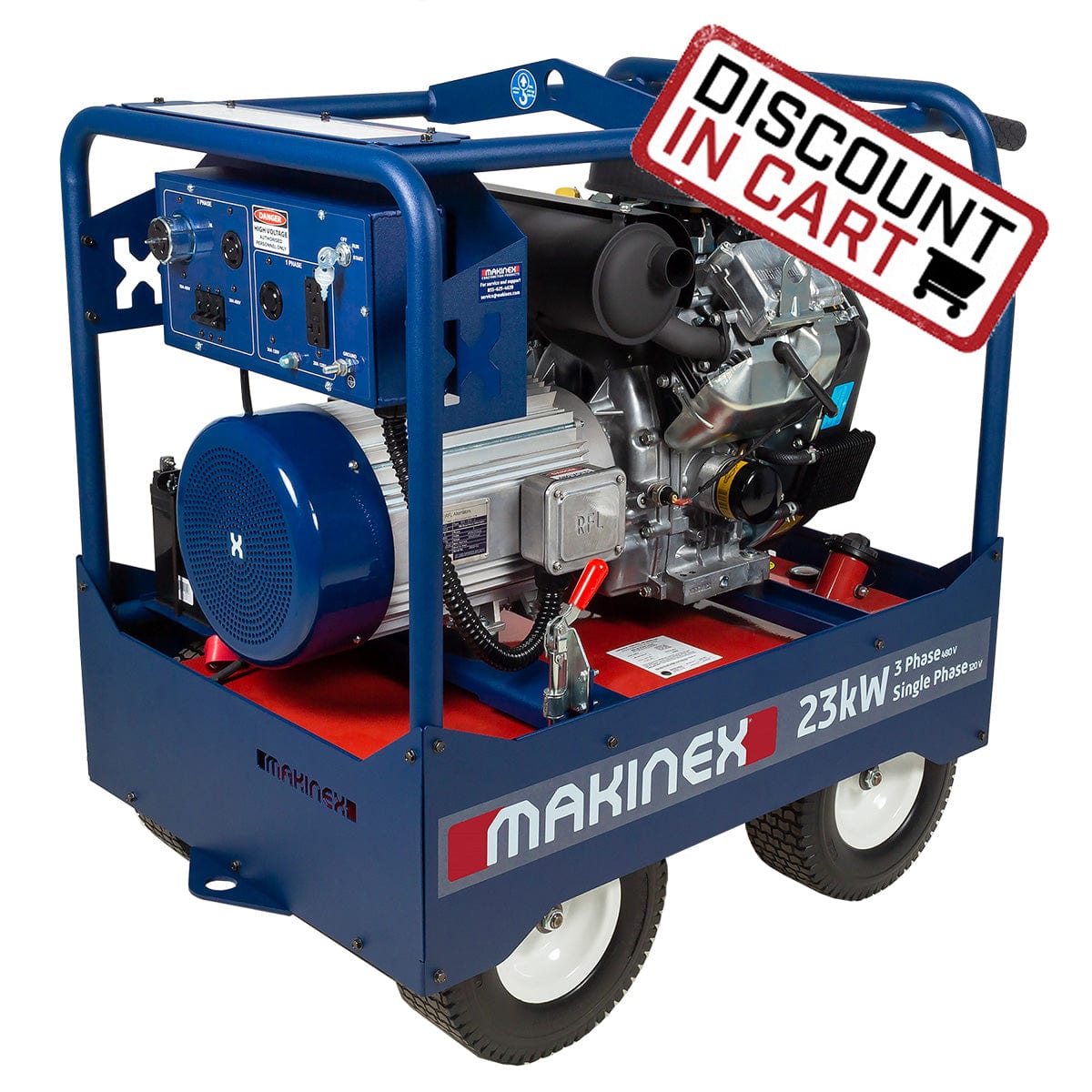 Makinex Generator 23kW 480V