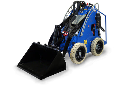 Sherpa 100 2Speed mini loader with bucket - alternate tire option