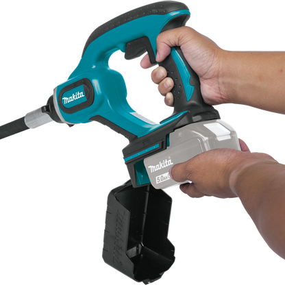 Makita XRV01Z concrete vibrator, front
