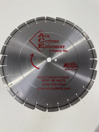 ACE DA43+ 16" Diamond Blade for Asphalt