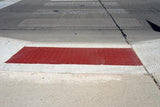 Cast in Place Clay Red ADA Tile #22144
