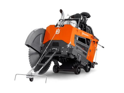 Husqvarna FS 7000 D II 3-speed with E-track guide system - rear view
