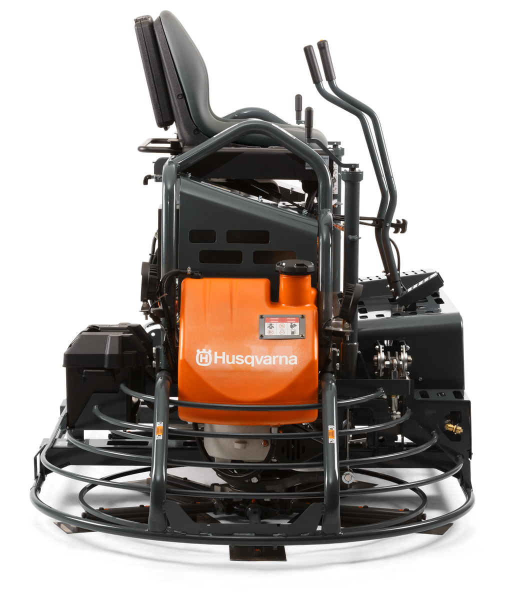 Husqvarna CRT 48 Ride-On Trowel - Rear View