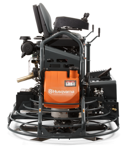 Husqvarna CRT 48 PS Ride-On Trowel - Rear View