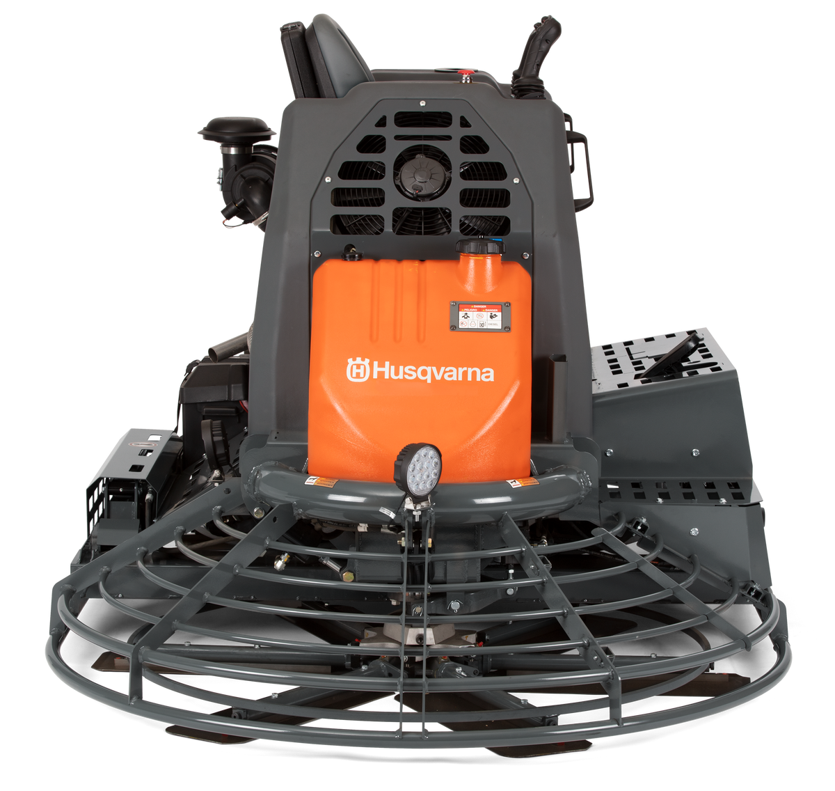 Husqvarna CRT 60X Ride-On Trowel - Rear View