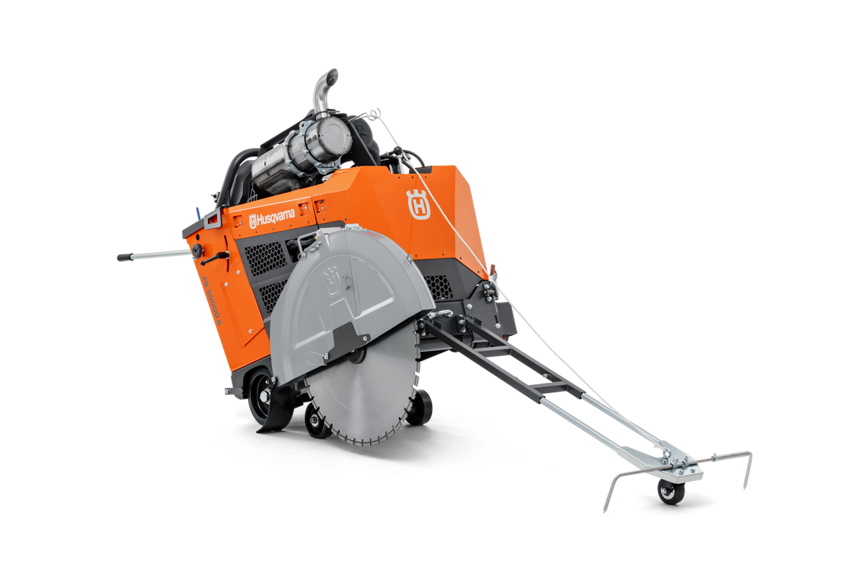 Husqvarna FS 5000 D II diesel walk-behind floor saw