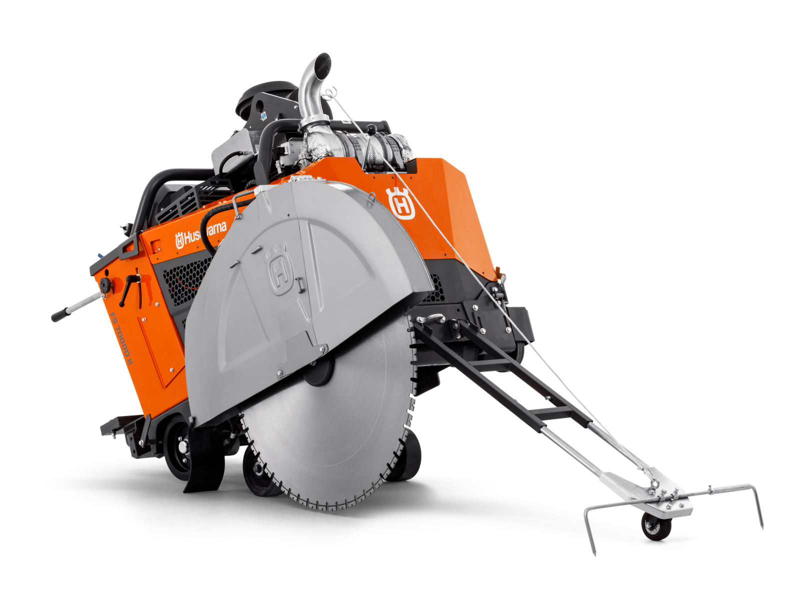 Husqvarna FS 7000 D II 3-speed diesel walk-behind floor saw