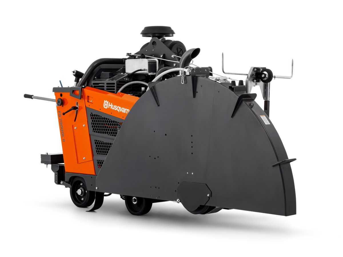 Husqvarna FS 7000 DL II deep cutting floor saw - front right view