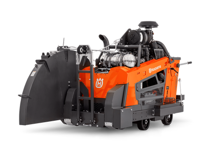 Husqvarna FS 7000 DL II deep cutting floor saw - front left view