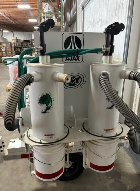 Pre-Owned A-3SCW Triple On-Slab Self Propelled Wireless Air Drill w/ Dual Dust Collection System