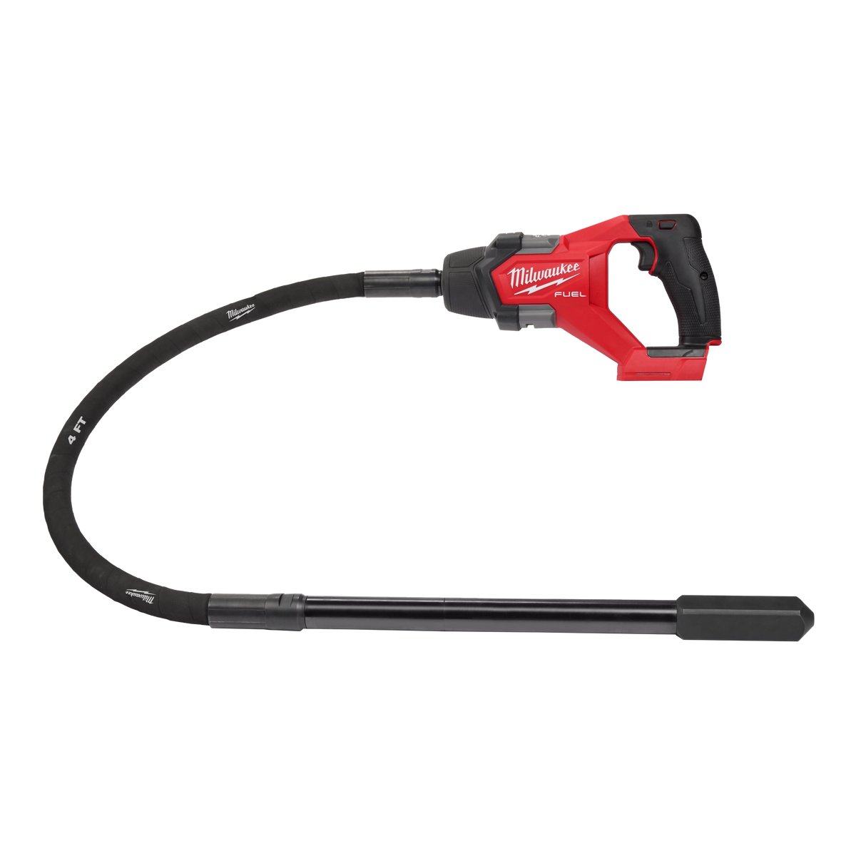 Milwaukee 2910-21 M18 FUEL 4 ft. concrete pencil vibrator kit