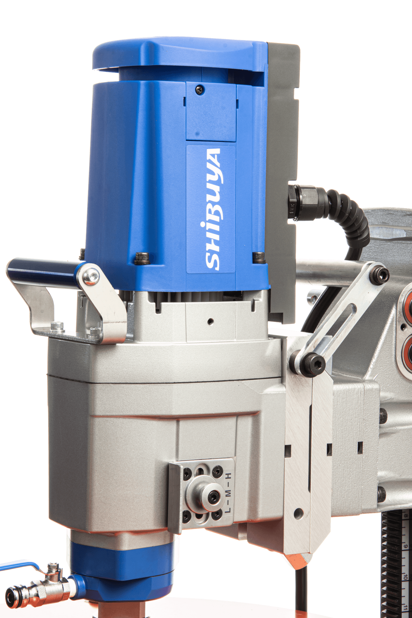 Shibuya TS-405 PRO Core Drill Rig | Fixed Base | 3-Speed | 18" Bit (20.75" w/ Spacer)