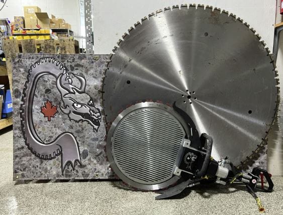 Dragon Saw 20" Center Support