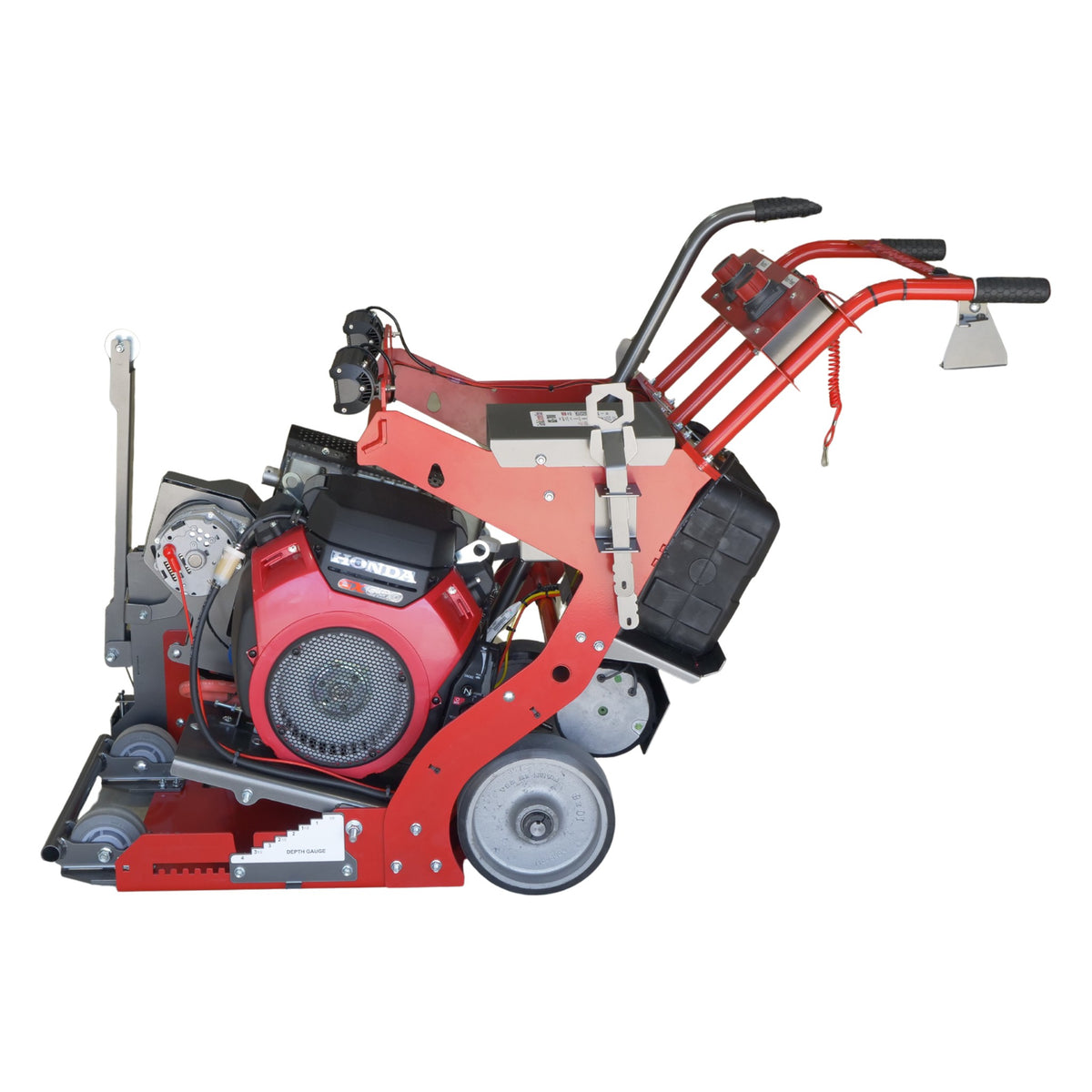 Gorilla GS700 engine side with Honda GX690