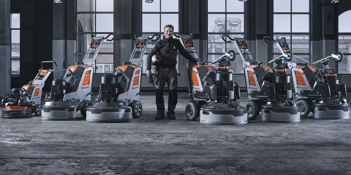 Tackle Any Job With Husqvarna's New Line ______ of Planetary Grinders