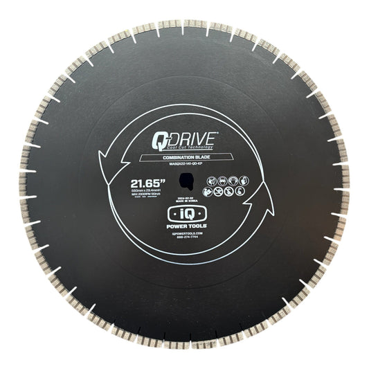 21.65" Q-Drive Arrayed Segmented Combination Blade iQ Power Tools