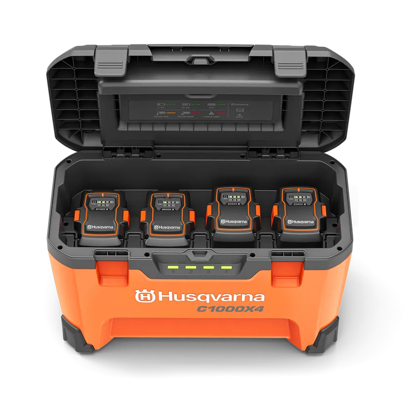 40-C1000X4 Husqvarna PACE Multi-Rack Battery Charger