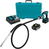 Makita 18V LXT Lithium-Ion Cordless 8 Ft. Concrete Vibrator Kit (5.0Ah)