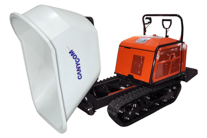 SC75PD Pivot Dump Stand-on Rubber Track Buggy