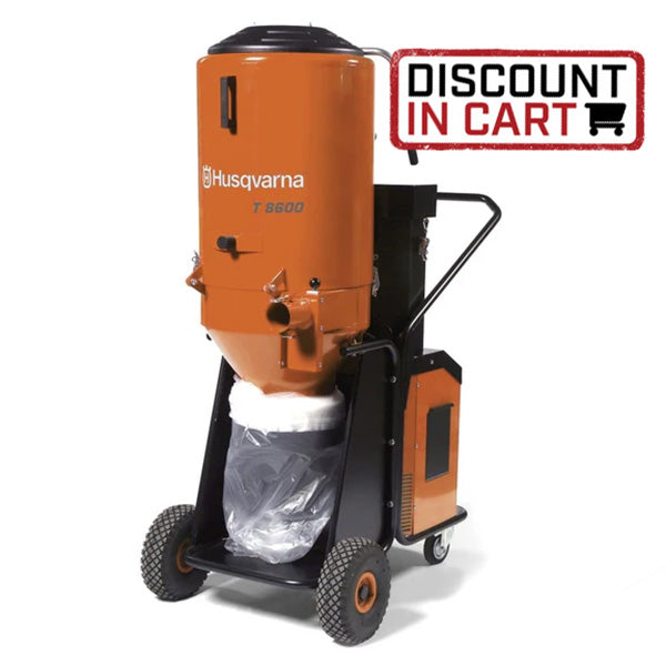 T8600 Husqvarna 480V Hepa Dust Extractor Vacuum