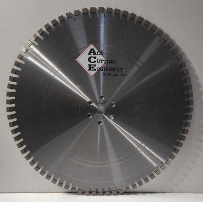 ACE WA10 Align Diamond Premium Wall Saw Blade - Pentruder Pattern, 1-3/8" Arbor