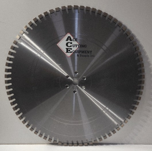 ACE WA10 Align Diamond Premium Wall Saw Blade - Pentruder Pattern, 1-3/8" Arbor