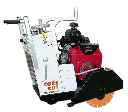 CC1800XL Electric Push Core Cut Walk Behind Saw