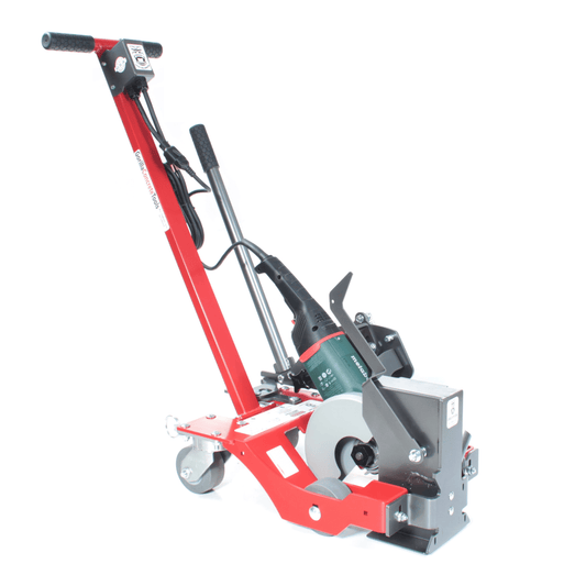 Gorilla GCT 9" Silverback Dustless Electric Combo Joint Saw and Crack Chaser